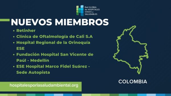 El Hospital Marco Fidel Suárez Sede Autopista es publicado como parte de la Red de Hospitales Verdes y Saludables.